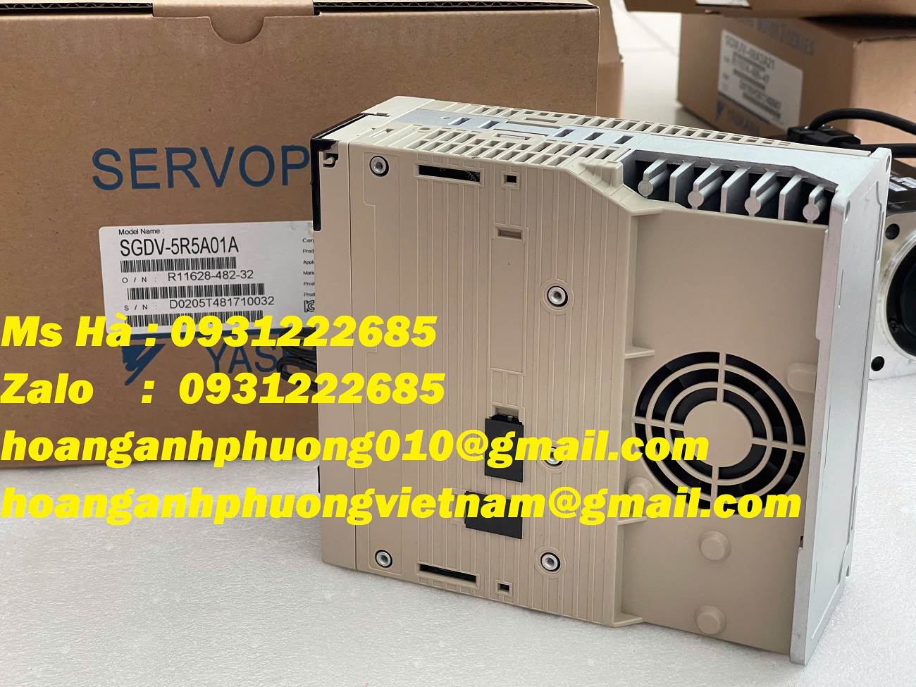 Yaskawa - bộ điều khiển servo SGDV-5R5A01A - bán tại Dĩ An